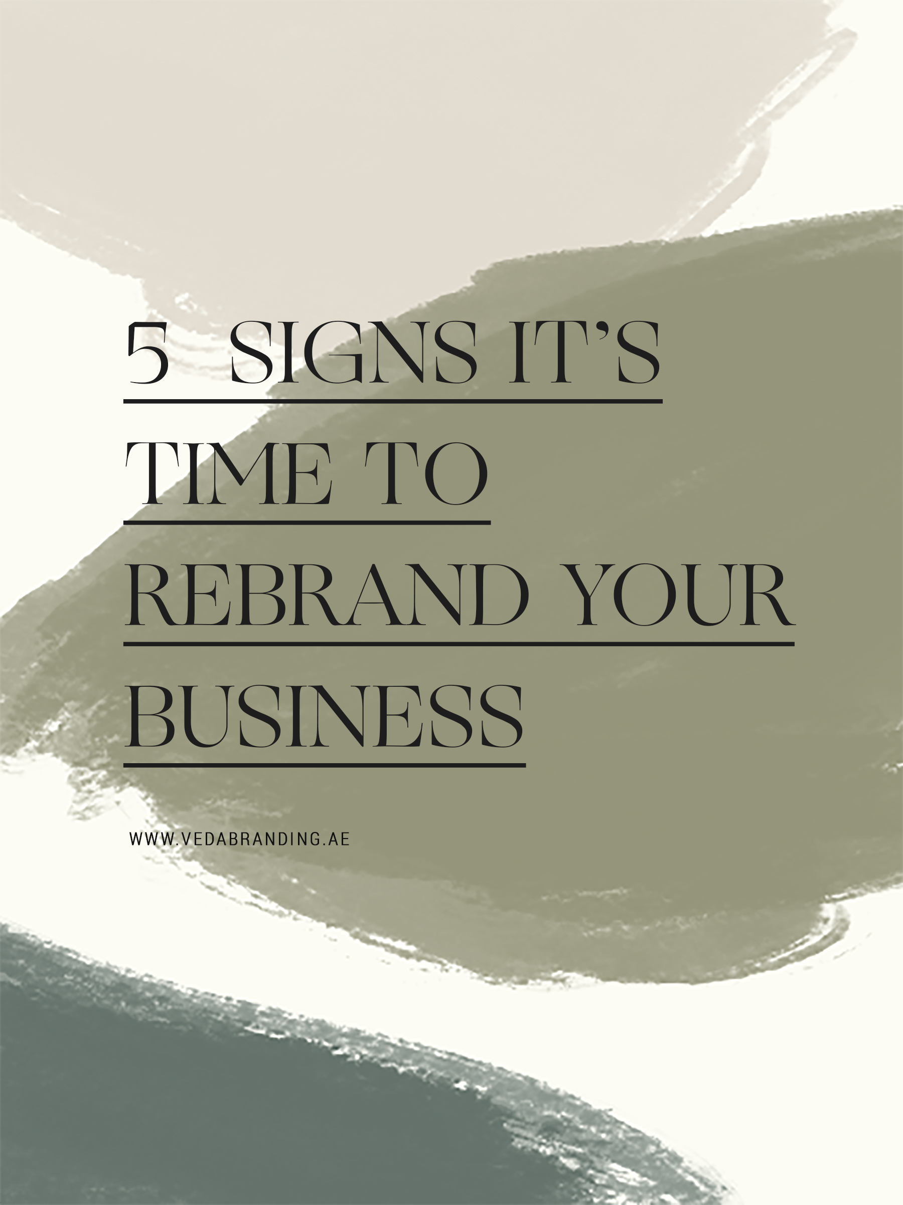 5 Signs It's Time to Rebrand Your Business
